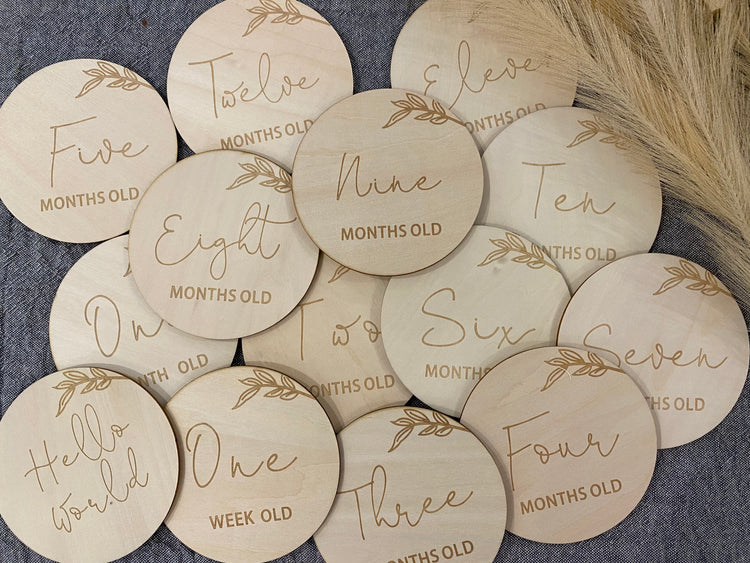 Wooden Plaques and Clothes Dividers