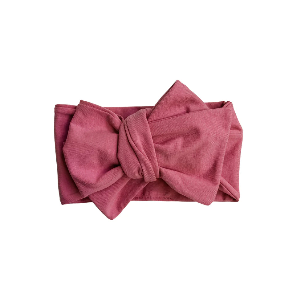 Juniper Oversized Topknot | Rose