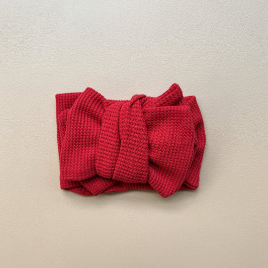 Bowie Waffle Oversized Topknot - Rudolf