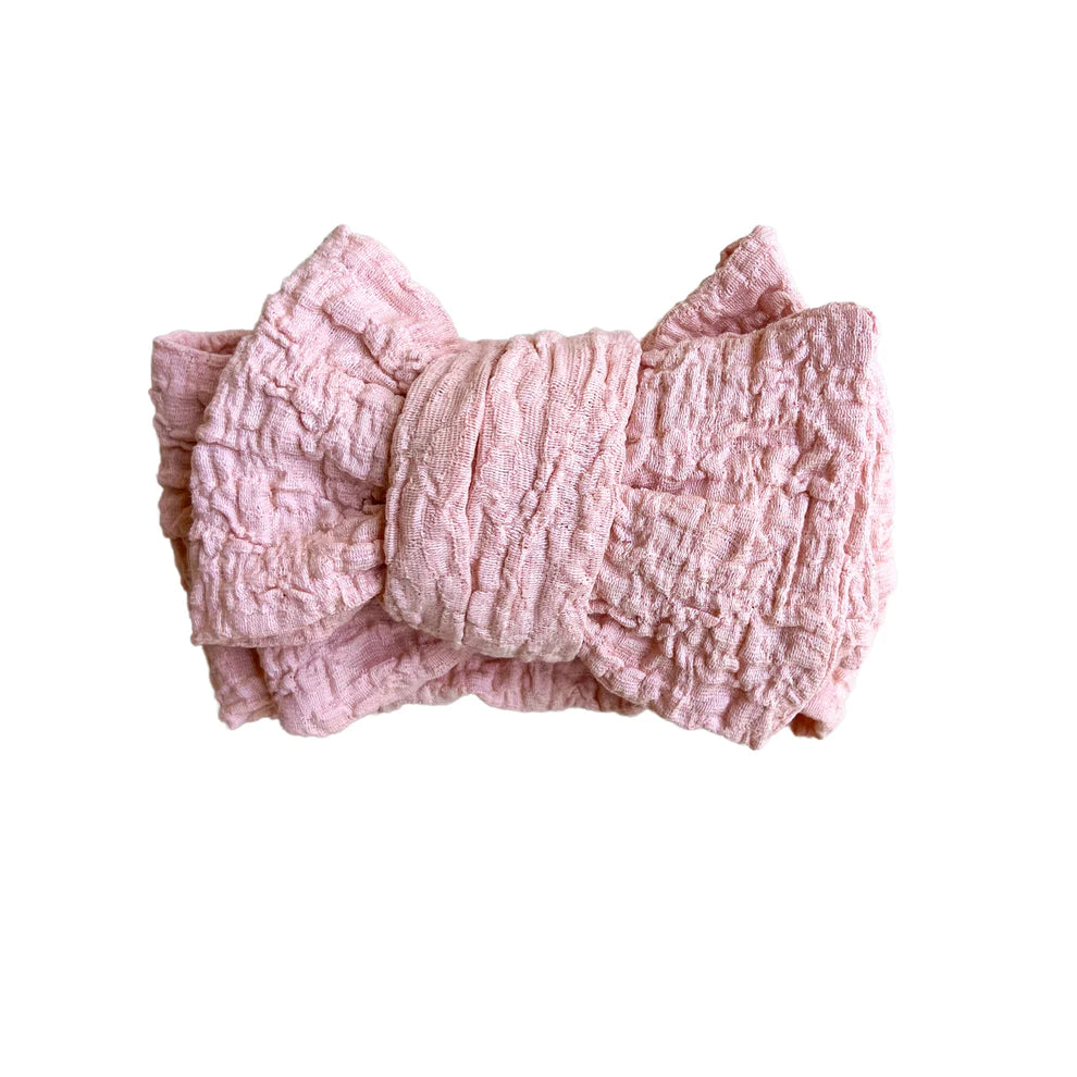 Dream Oversized Topknot - Blush