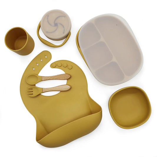 Love Wyld Feeding Set - Mustard