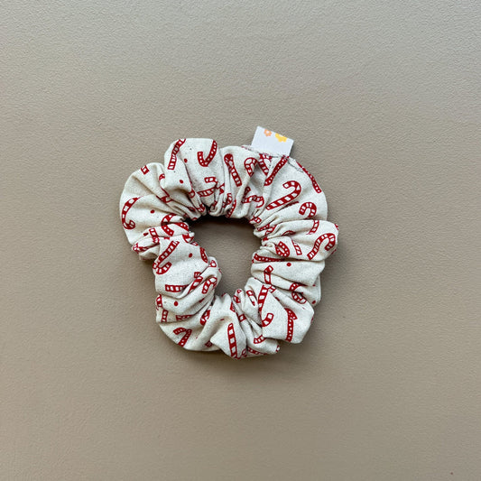 Candy Cane Mini Scrunchie