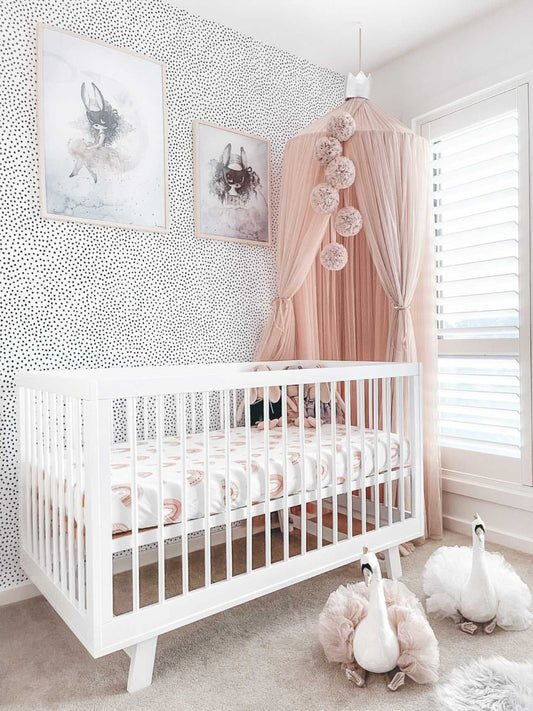 Over the rainbow | Cot sheet