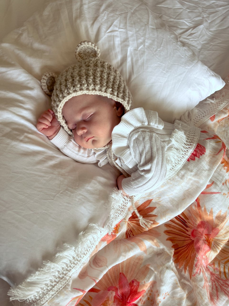 Lotus Fringe Swaddle