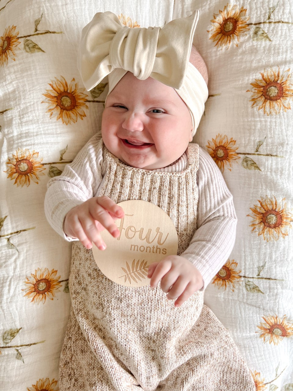 Leaf milestone plaques