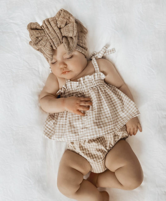 Skyla Wide Rib Oversized Topknot