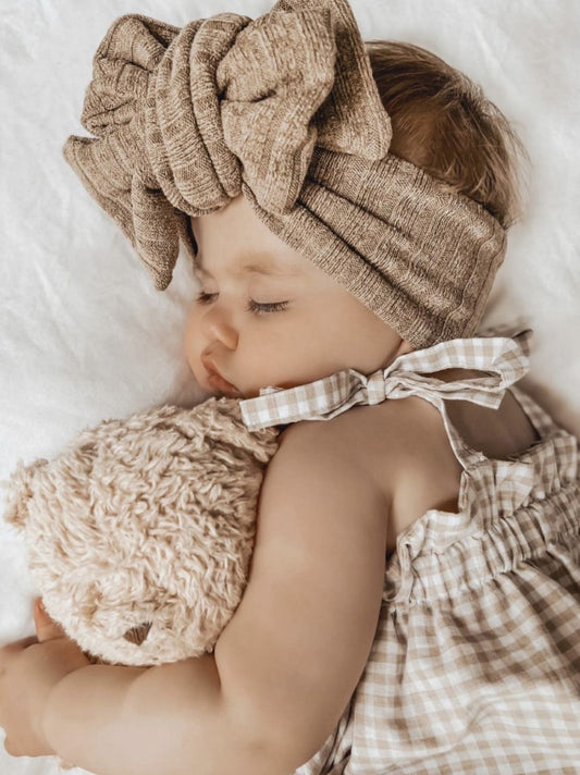 Skyla Wide Rib Oversized Topknot