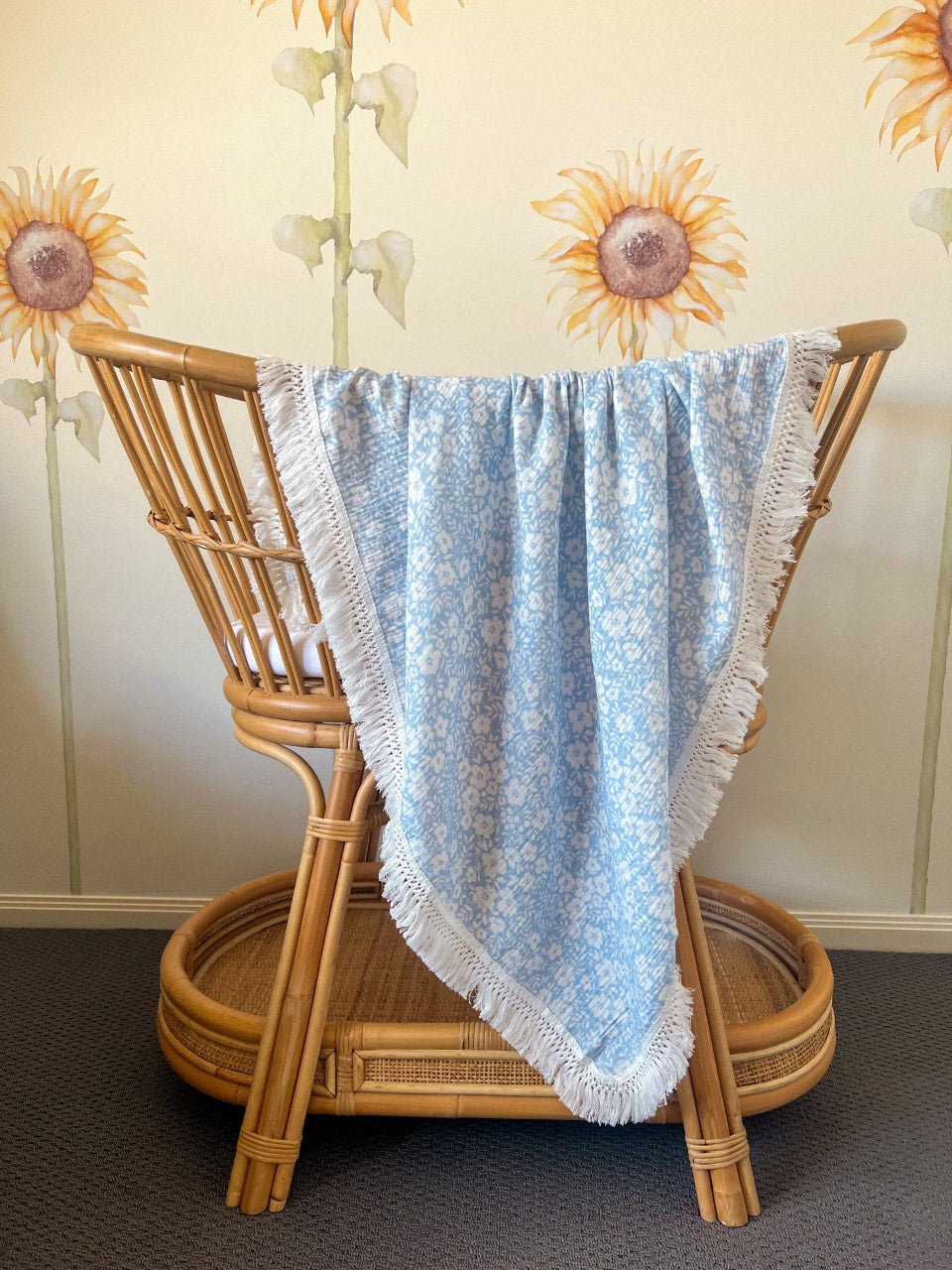 Ivy Fringe Swaddle