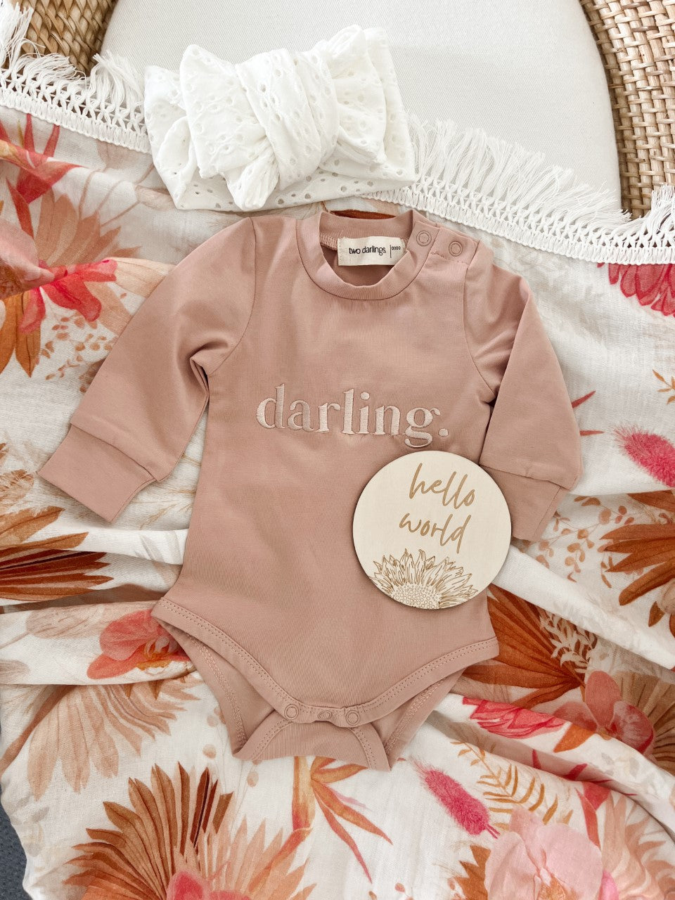 Lotus Fringe Swaddle