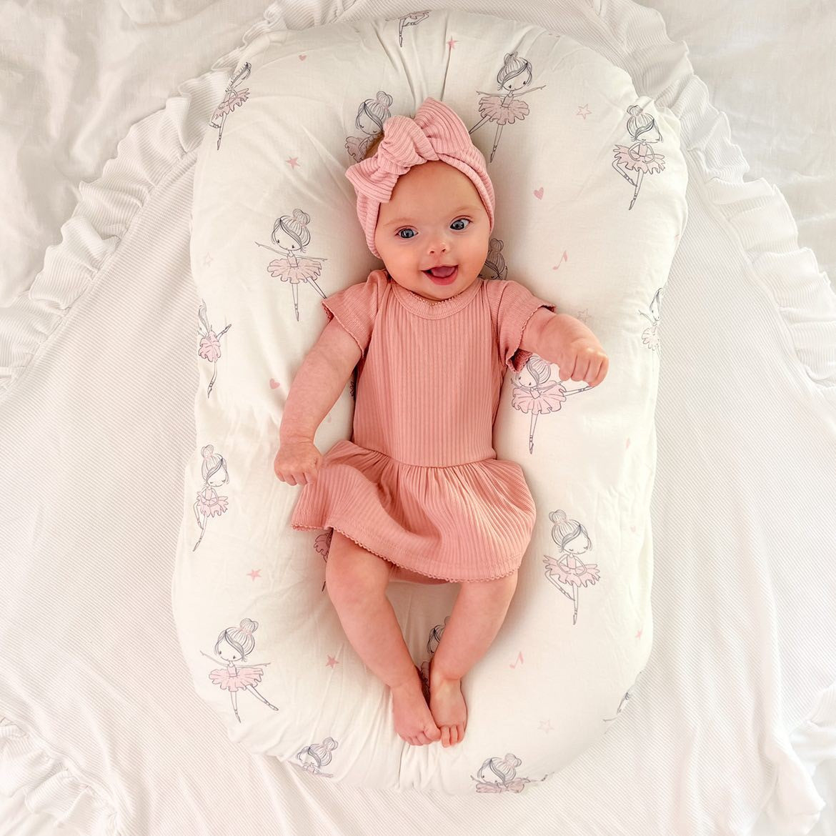 Ballerina - Bassinet/Change Mat Cover