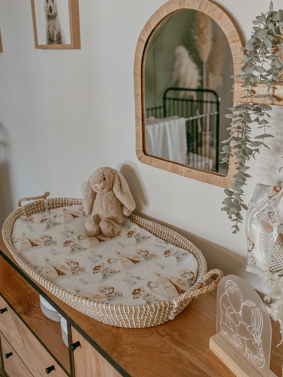 Wild West - Bassinet/Change mat sheet